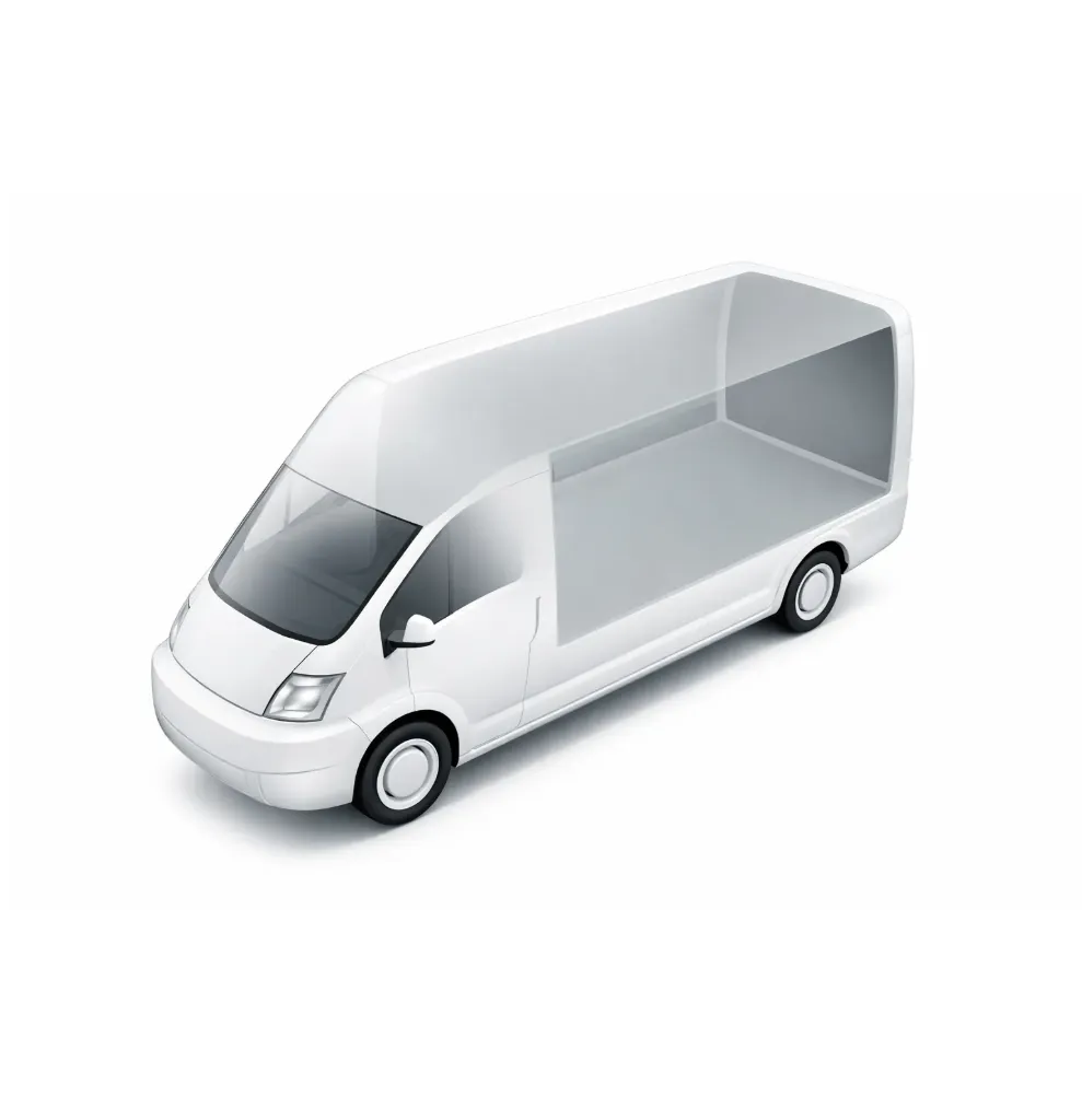 [C30-CR1-100] Wandverkleidung Aluminium 1.5 mm für Crafter L3H2 FWD