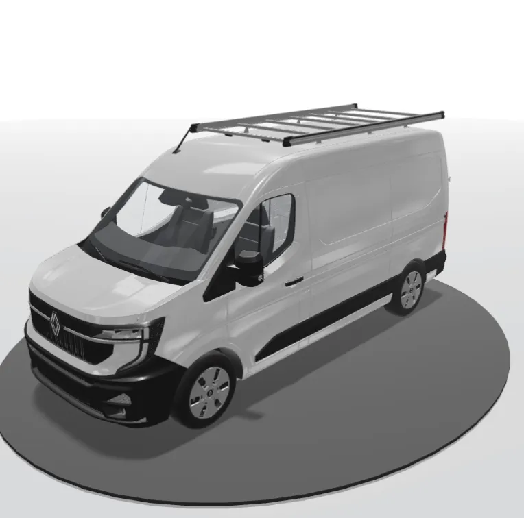 [39.9153] Dachgalerie Q13 aus Aluminium für Master L2H2